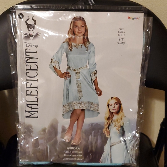 Girls "Maleficent (Aurora)" Costume - Picture 1 of 8